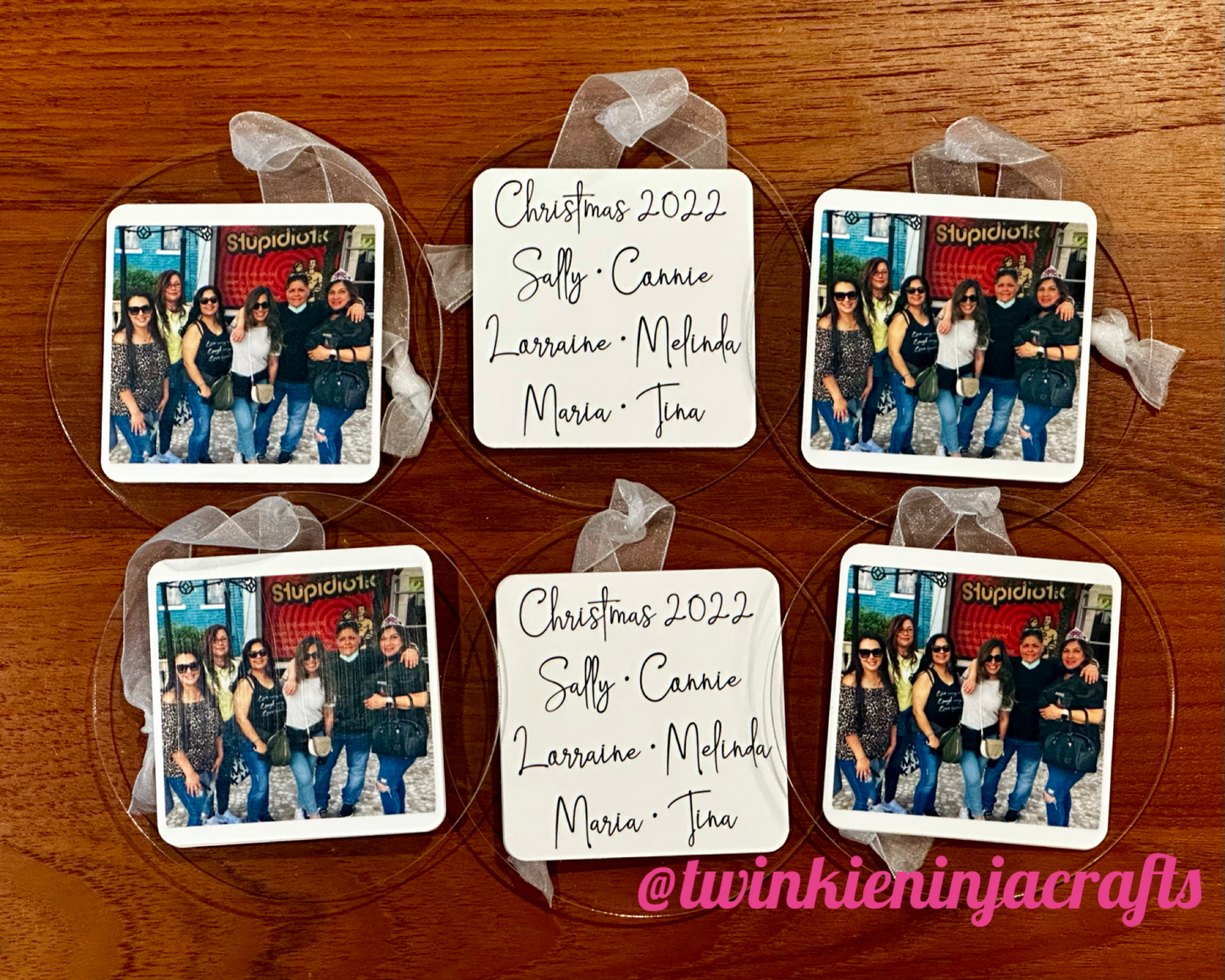 Custom Photo Ornaments