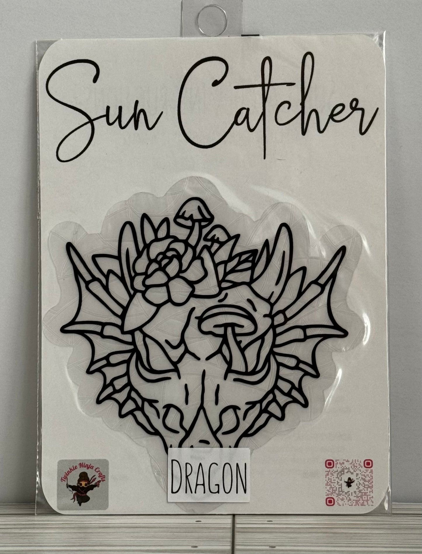 Dragon Skull Sun Catcher