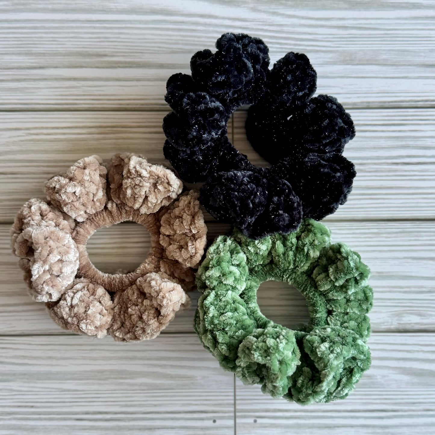 Sparkle Velvet Scrunchie (Ready To Ship)