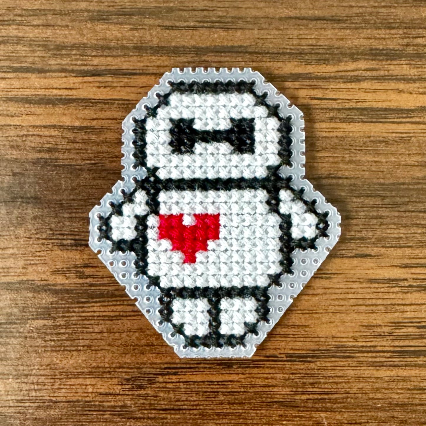 Baymax Finished Cross Stitch Magnet