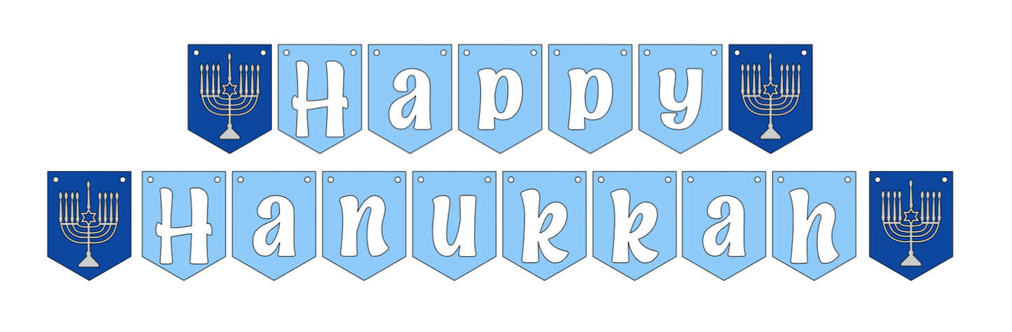 Happy Hanukkah Banner