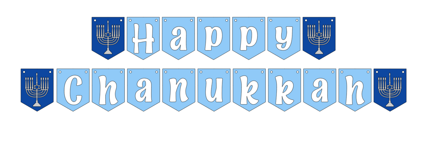 Happy Hanukkah Banner