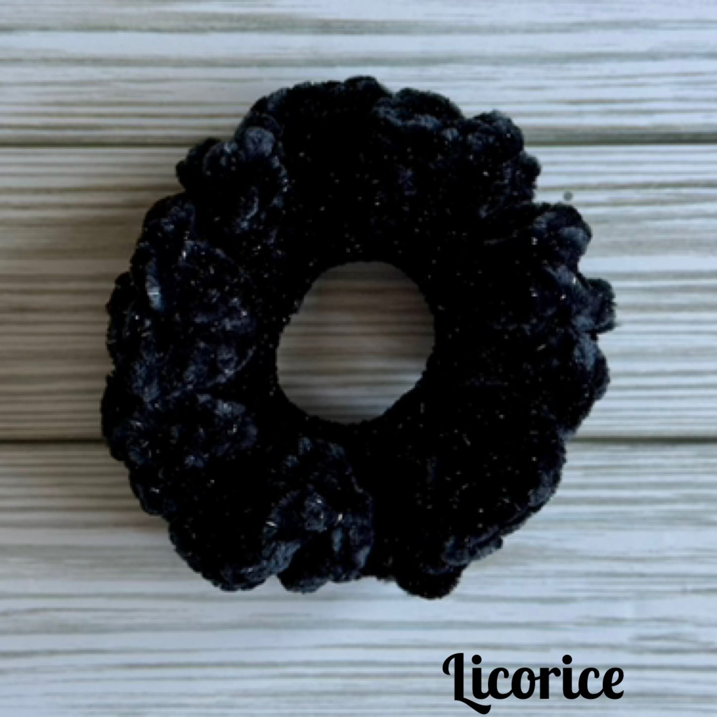 Sparkle Velvet Scrunchie (Ready To Ship)