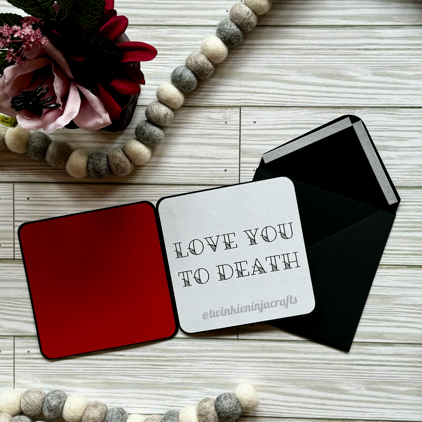 Love You To Death Greeting Card