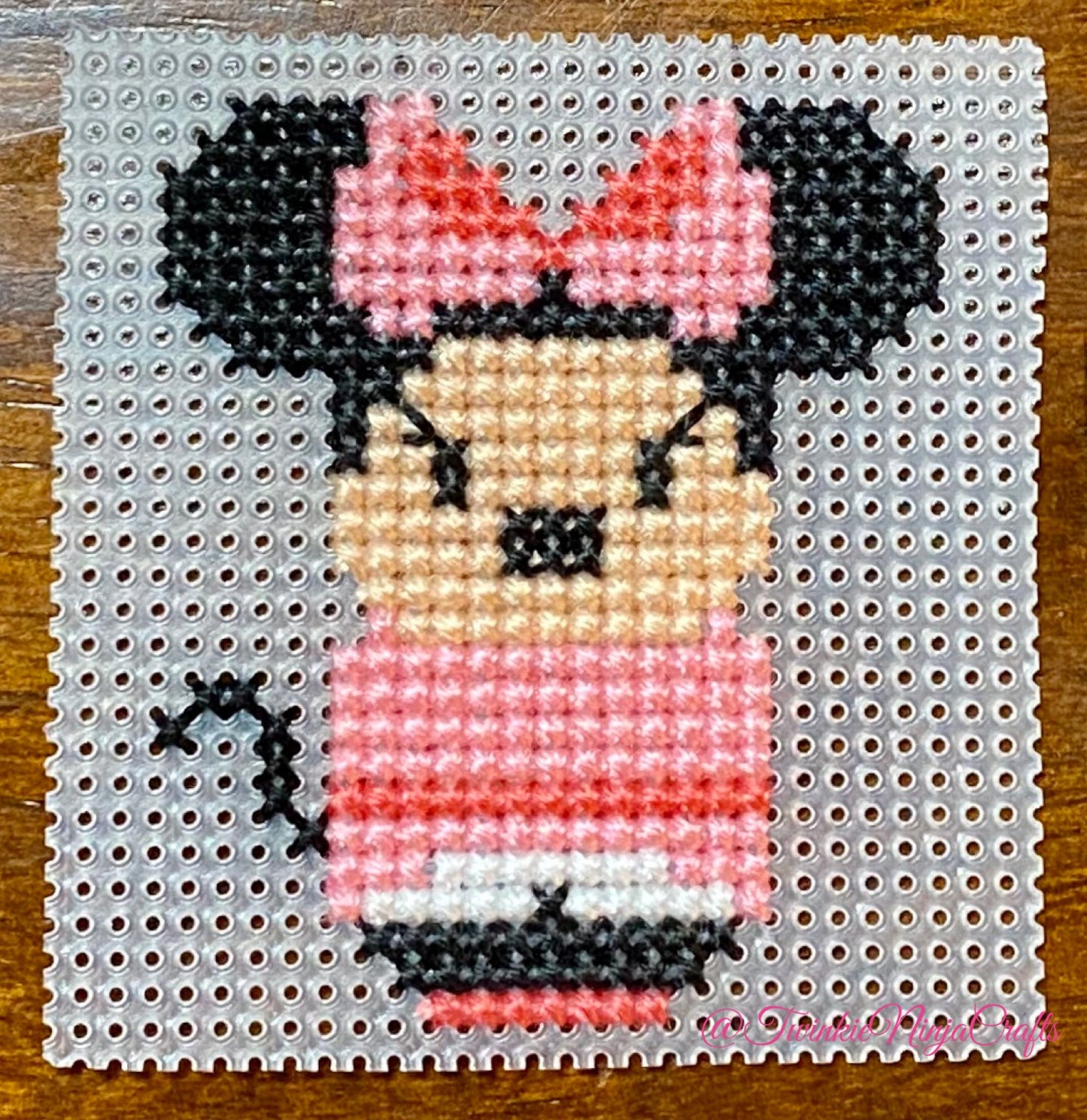 Mouse Finished Cross Stitch Magnet