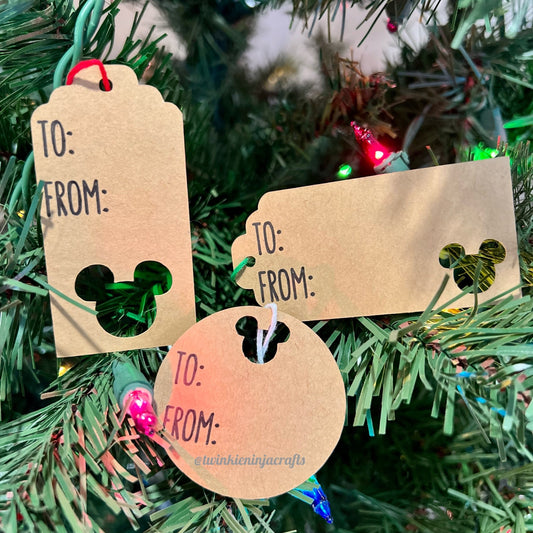 Mouse Ears Gift Tags